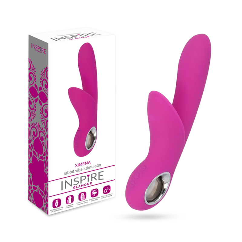 Inspire Glamour Ximena Rabbit Purple | Niks.fi verkkokauppa