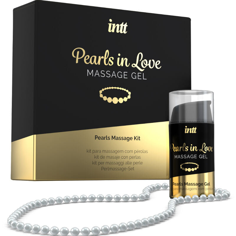 Intt Massage & Oral Sex Pearls In Love With Pearl Necklace And Silicone Gel | Niks.fi verkkokauppa