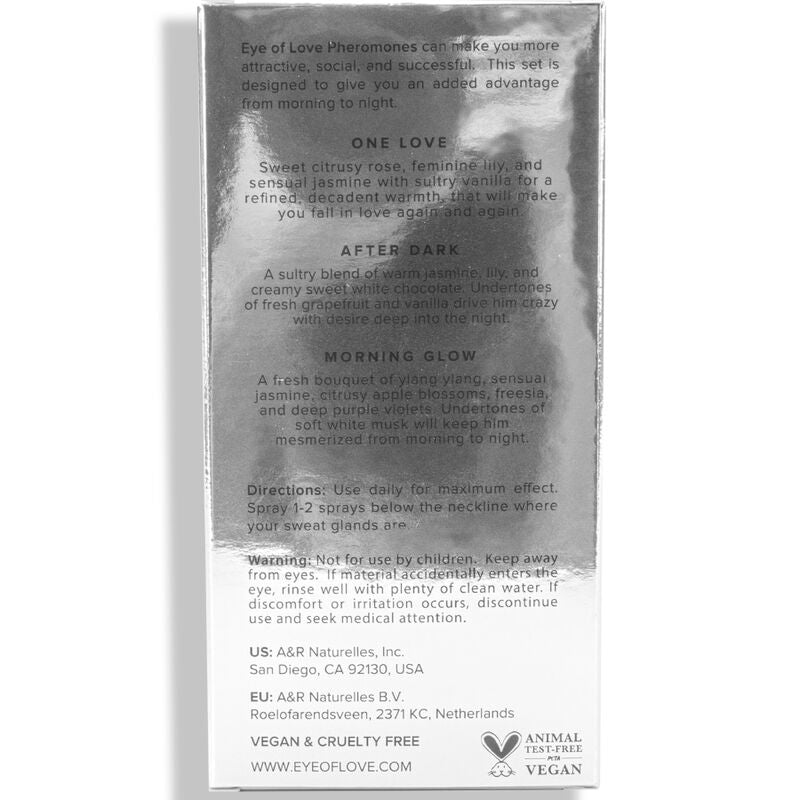 Eye Of Love Eol Phr Parfum 10 Ml Set/3 Morning Glow, One Love, After Dark | Niks.fi verkkokauppa