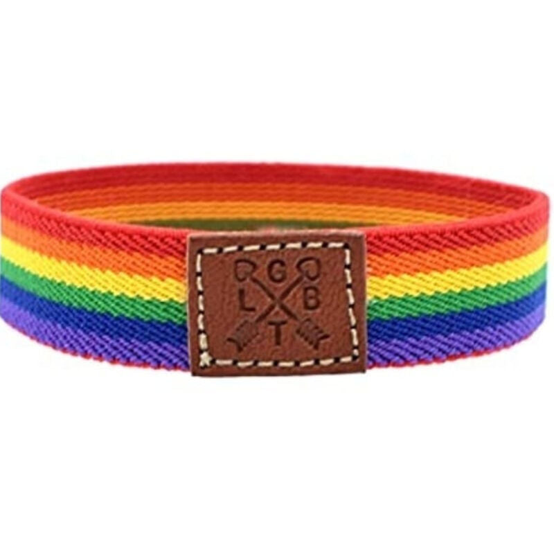 Pride Boy Rubber Bracelet Luxury Pride | Niks.fi verkkokauppa