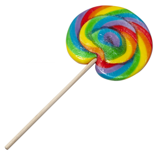 Pride Big Round Lollipop With The Lgtb Flag /En/Pt/En/Fr/It/ | Niks.fi verkkokauppa