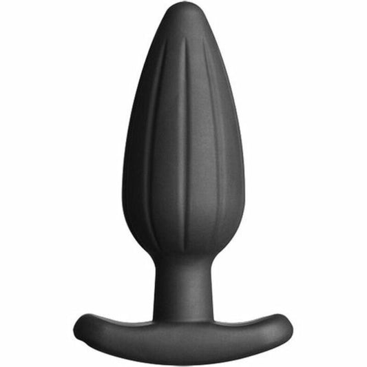 Silicone Black Rocker Butt Plug Large | Niks.fi verkkokauppa