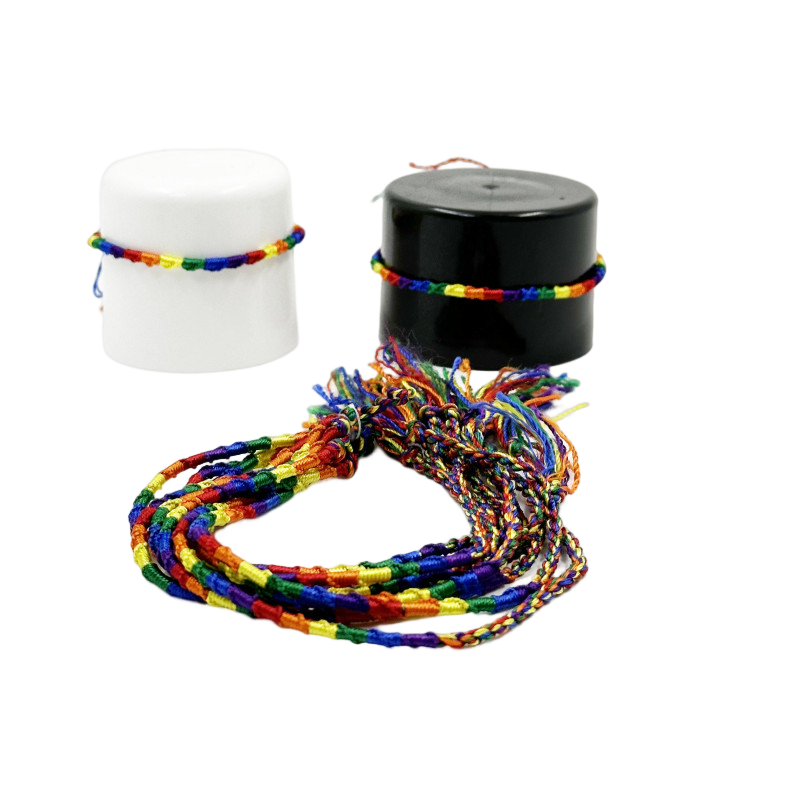 Pride Fine Thread Lgtb Flag Bracelet | Niks.fi verkkokauppa