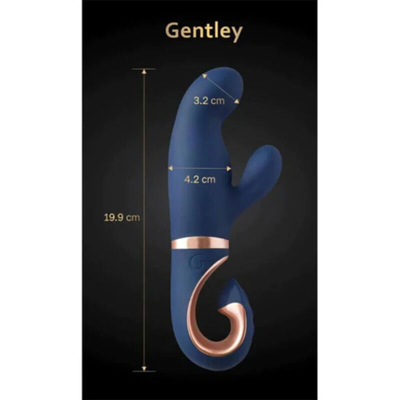 Gentley G-Piste Vibraattori Caribbean Sininen | Niks.fi verkkokauppa