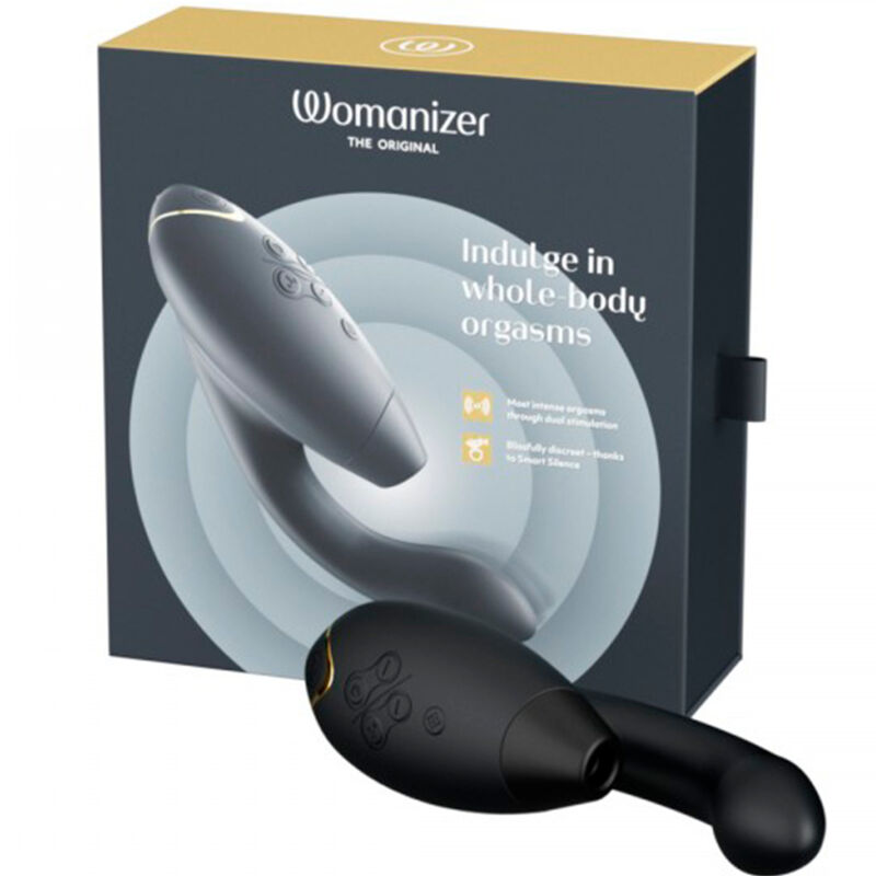 Womanizer Duo 2 Stimulator Black | Niks.fi verkkokauppa