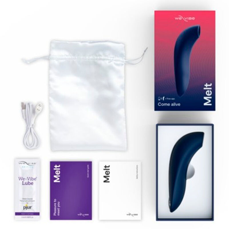 We-Vibe Clitoris Stimulator Melt Midnight Blue | Niks.fi verkkokauppa