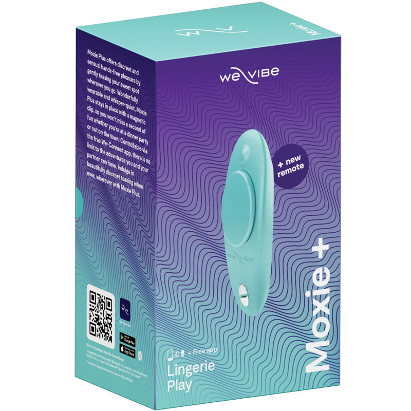 We-Vibe Moxie + Aqua Clitoral Vibrator | Niks.fi verkkokauppa