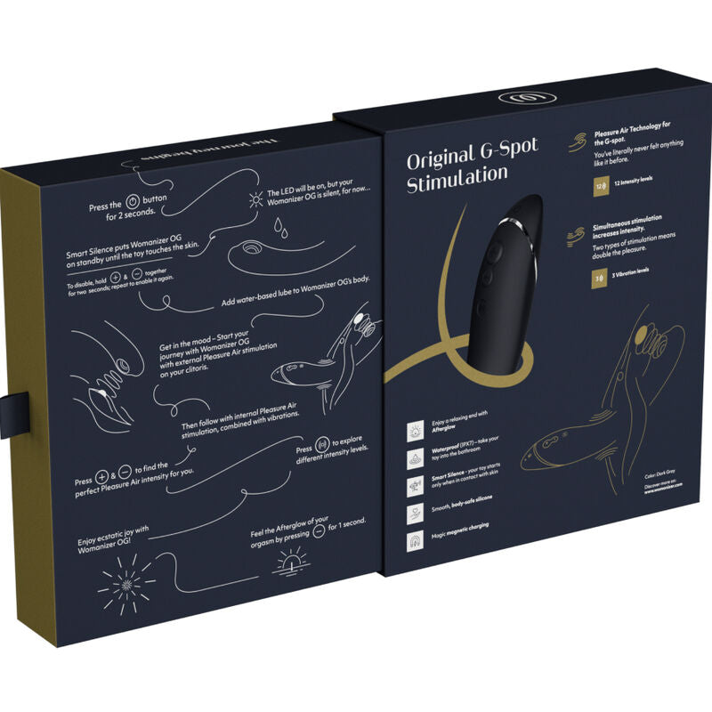 Womanizer Og G-Spot Slate | Niks.fi verkkokauppa