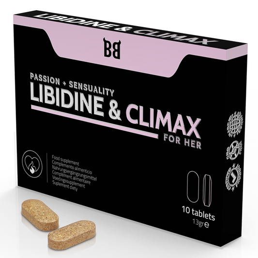 Black Bull Libidine & Climax Increase L Bido For Women 10 Capsules | Niks.fi verkkokauppa