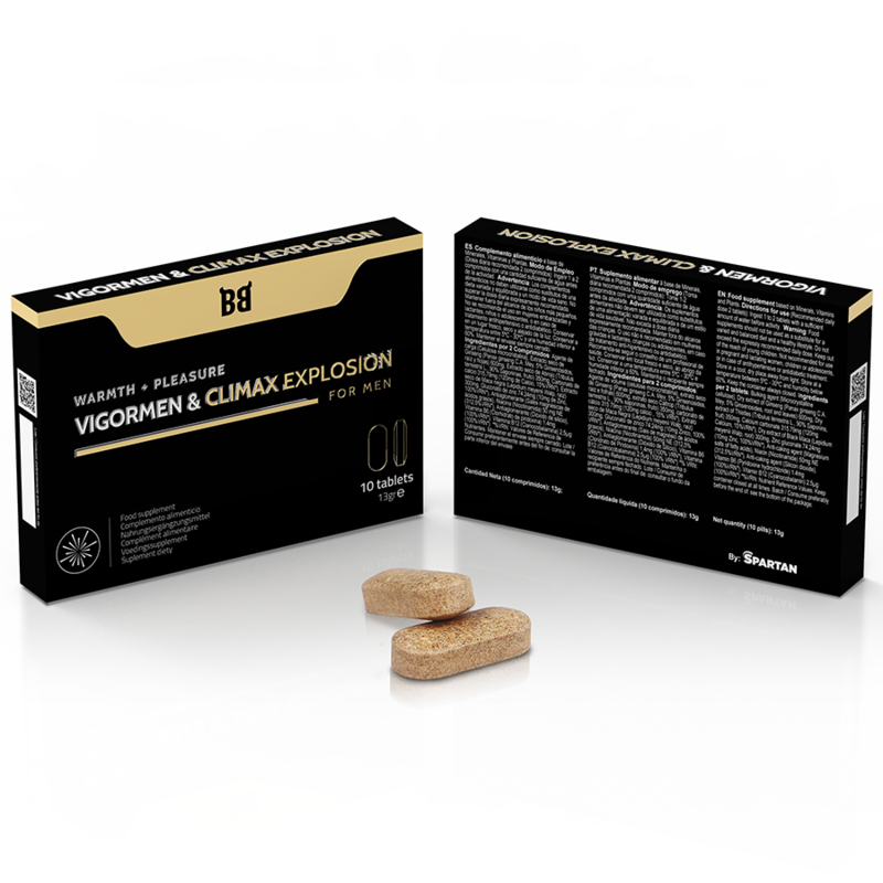 Black Bull Vigormen & Climax Explosion Greater Pleasure For Men 10 Capsules | Niks.fi verkkokauppa