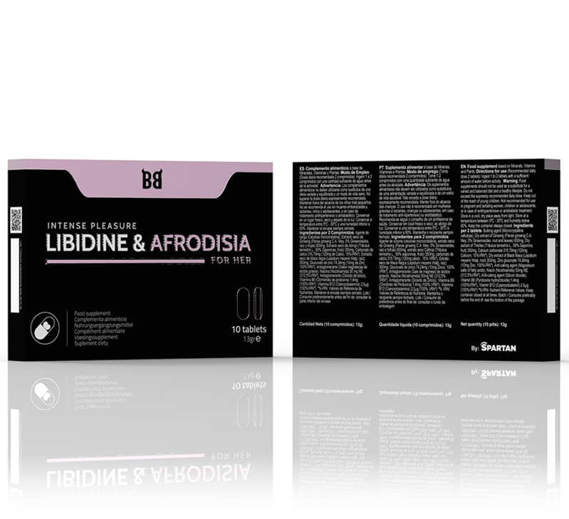 Black Bull Libidine & Afrodisia Intense Pleasure For Her 10 Tablets | Niks.fi verkkokauppa