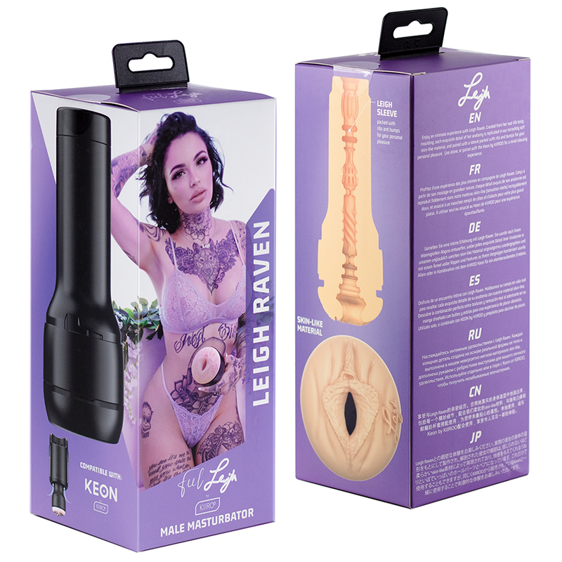 Kiiroo Feel Leigh Raven Stars Collection Strokers | Niks.fi verkkokauppa