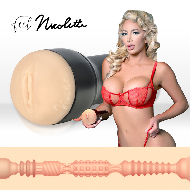 Keon + Feel Nicolette Shea Stroker + Aqua Quality Lubricant 50 Ml | Niks.fi verkkokauppa