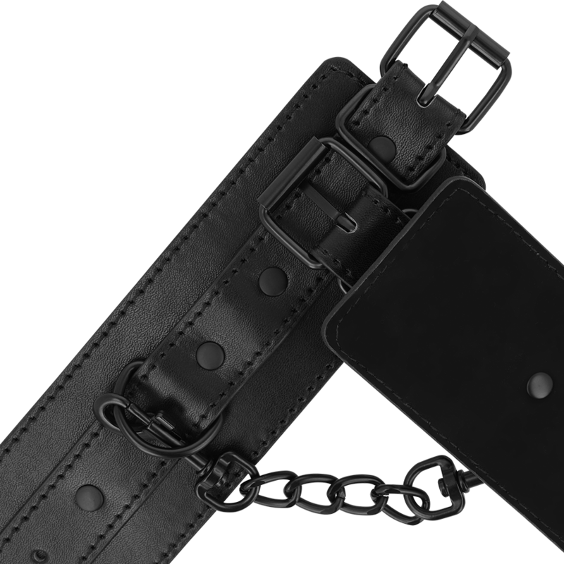 Intensefetish Vegan Leather Handcuffs | Niks.fi verkkokauppa