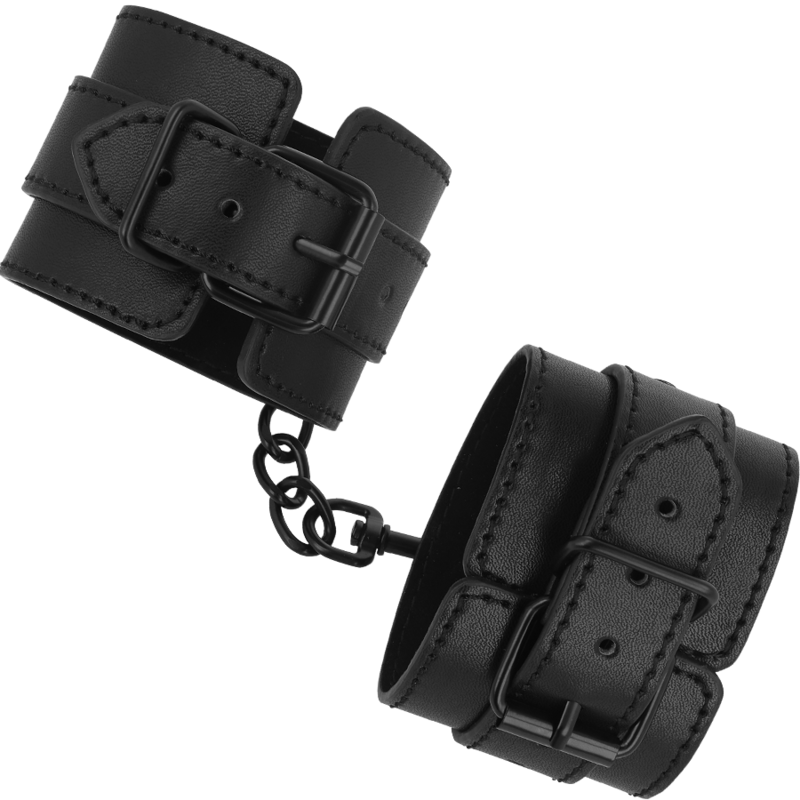 Intensefetish Vegan Leather Handcuffs | Niks.fi verkkokauppa
