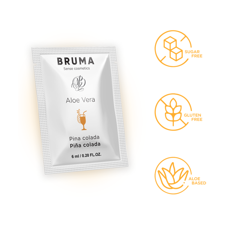 Bruma Aloe Vera Sliding Gel Pina Colada Flavor 6 Ml | Niks.fi verkkokauppa