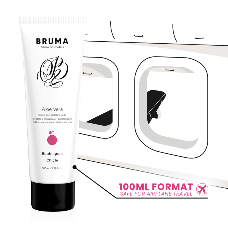 Bruma Aloe Vera Sliding Gel Bubblegum Flavor 100 Ml | Niks.fi verkkokauppa