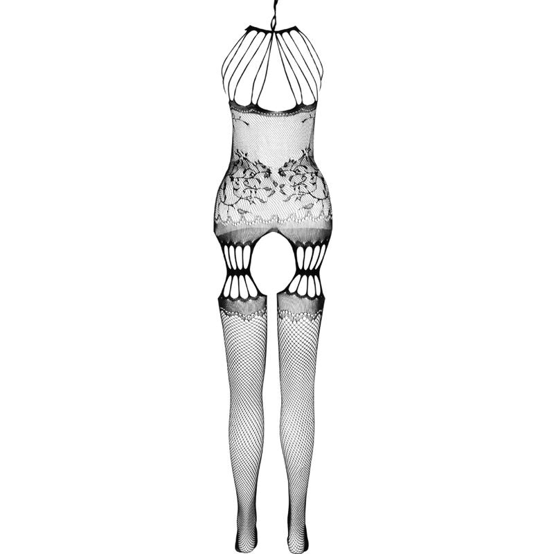 Passion Bs095 Black Bodystocking One Size | Niks.fi verkkokauppa