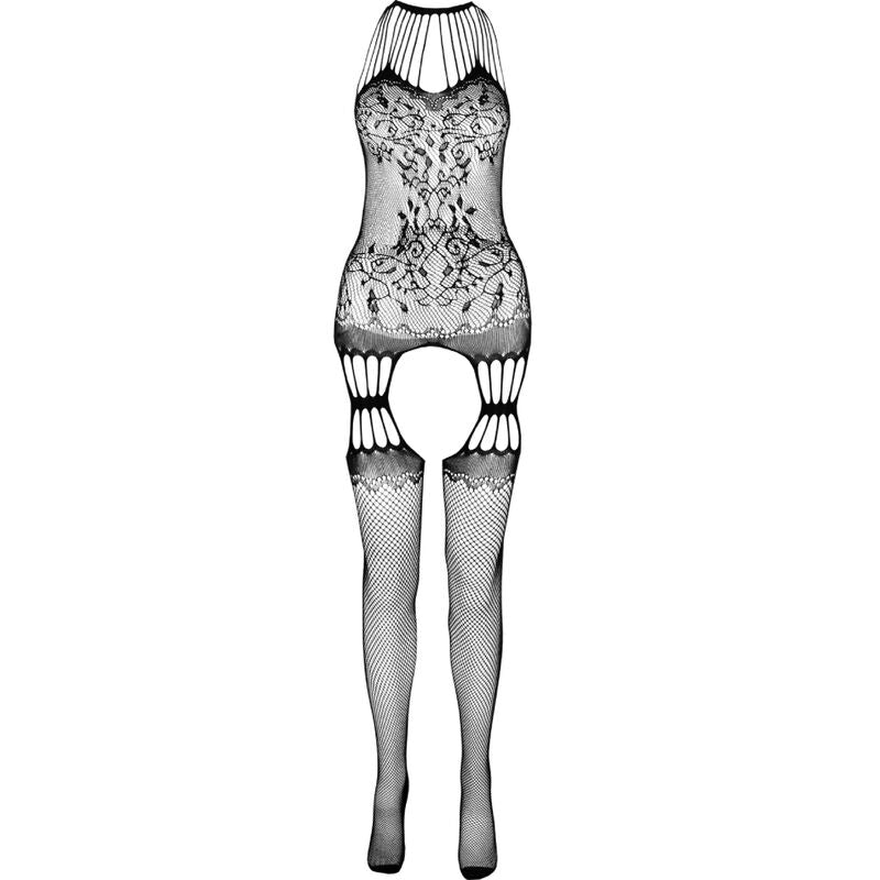 Passion Bs095 Black Bodystocking One Size | Niks.fi verkkokauppa