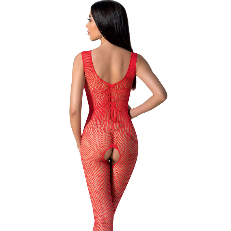 Passion Bs098 Red Bodystocking One Size | Niks.fi verkkokauppa
