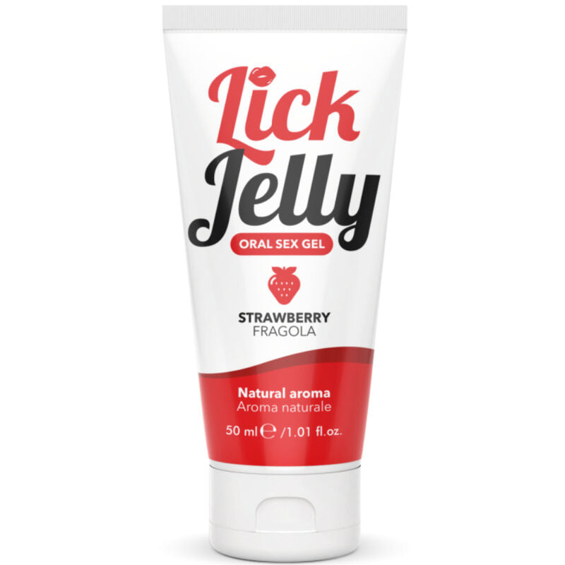 Intimateline Lick Jelly Strawberry Lubricant 50 Ml | Niks.fi verkkokauppa