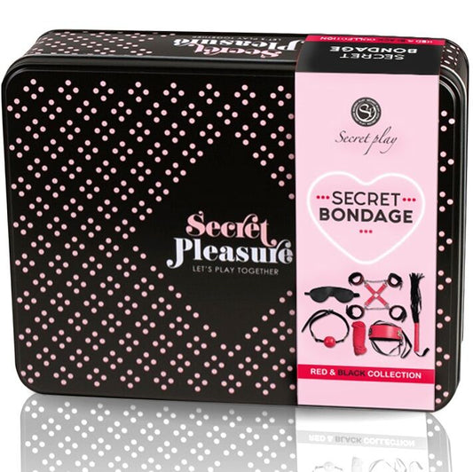 Secretplay Bdsm Set 6 Pcs Red Collection | Niks.fi verkkokauppa