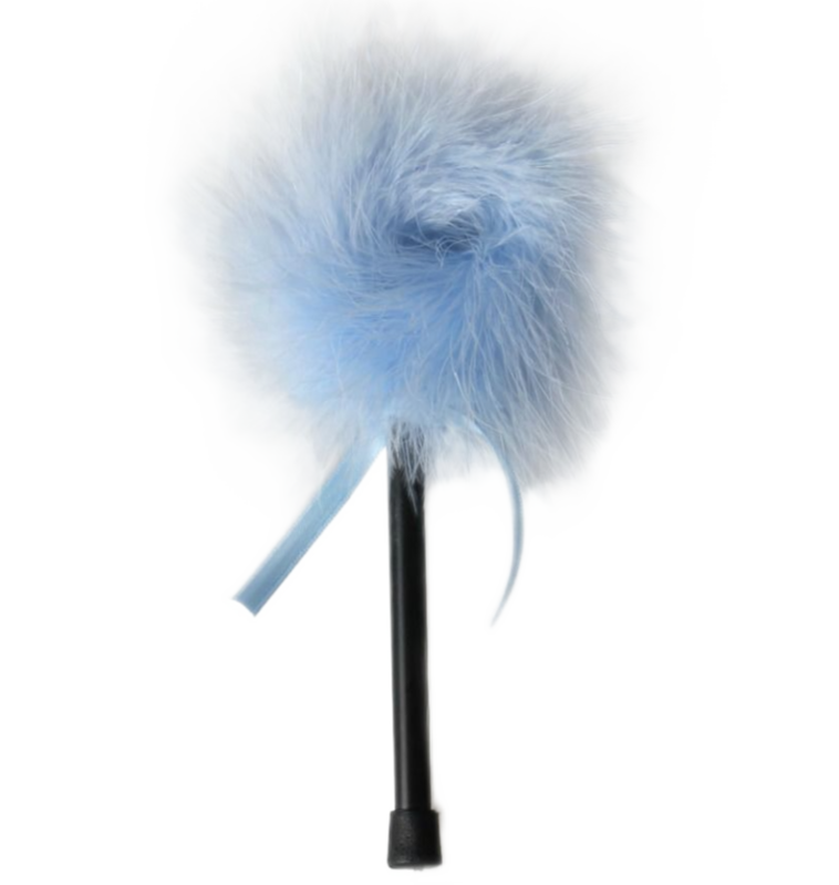 Secretplay Light Blue Marabou Duster | Niks.fi verkkokauppa