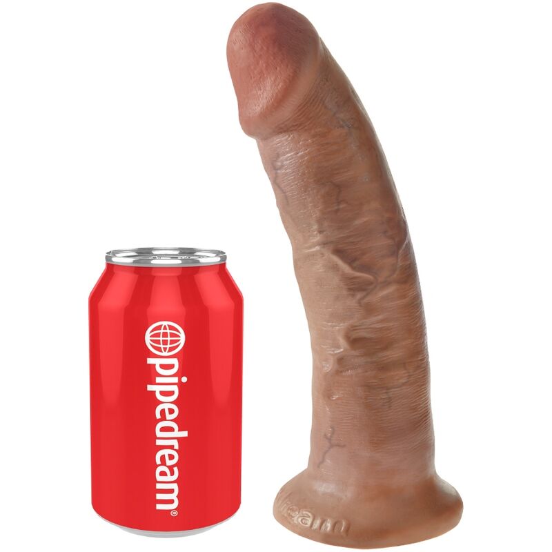 King Cock Realistic Penis 21.7 Cm Caramel | Niks.fi verkkokauppa