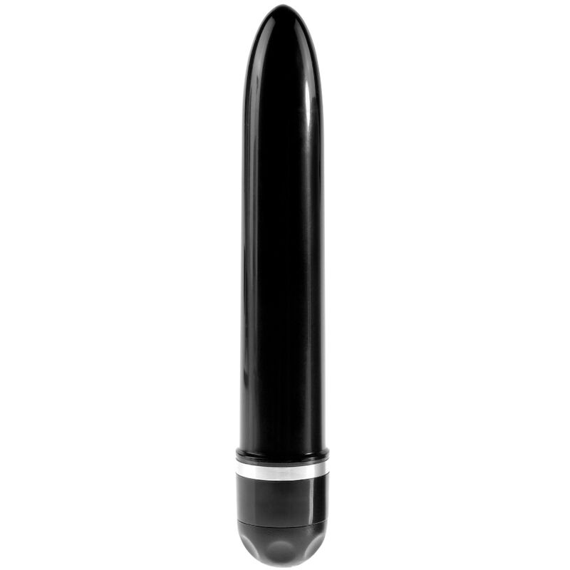 King Cock Realistic Penis Vibrator 25.6 Cm Brown | Niks.fi verkkokauppa