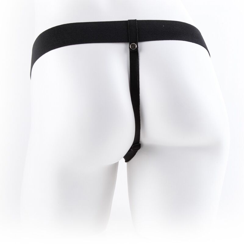 Fetish Fantasy Series Adjustable Harness Remote Control Realistic Penis With Testicles 23 Cm | Niks.fi verkkokauppa