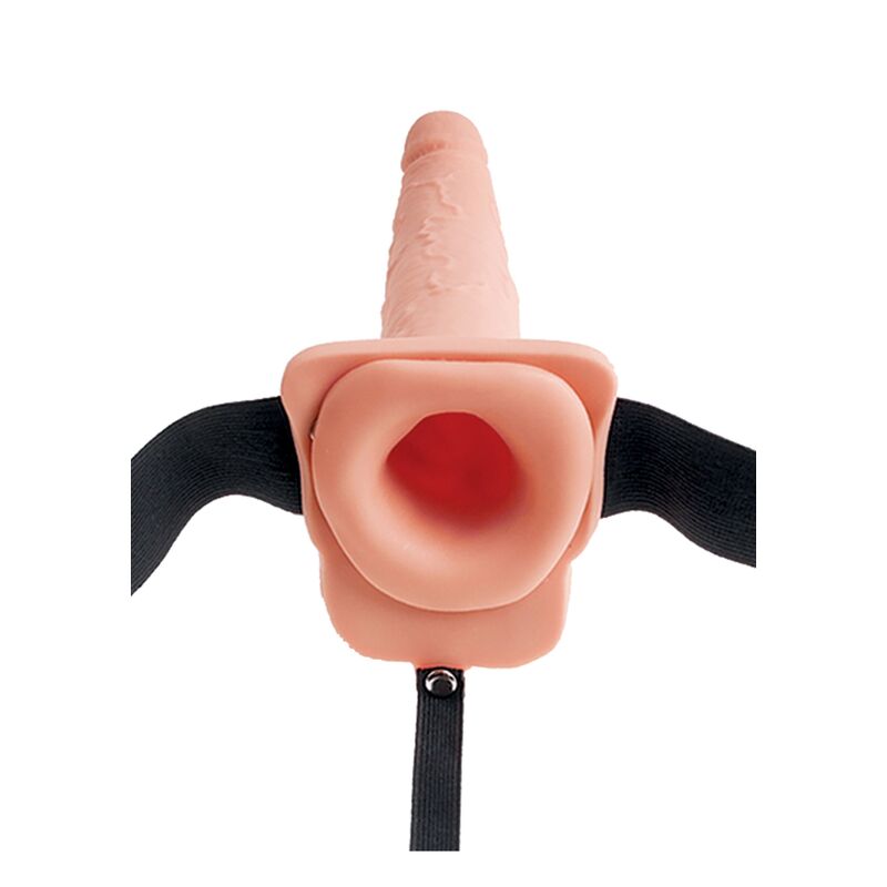 Fetish Fantasy Series Adjustable Harness Realistic Penis With Balls Squirting 19 Cm | Niks.fi verkkokauppa