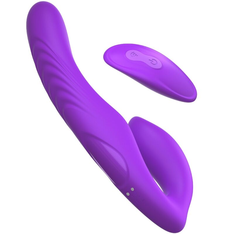 Fantasy For Her Double Penetration Vibrator Remote Control 9 Violet Levels | Niks.fi verkkokauppa