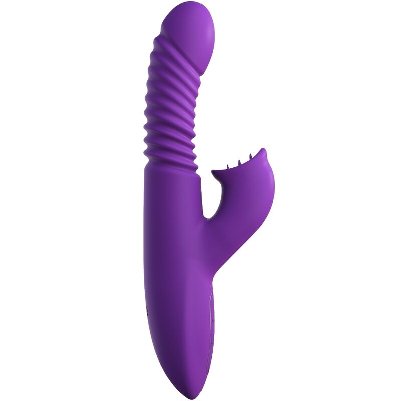 Fantasy For Her Clitoris Stimulator With Heat Oscillation And Vibration Function Violet | Niks.fi verkkokauppa