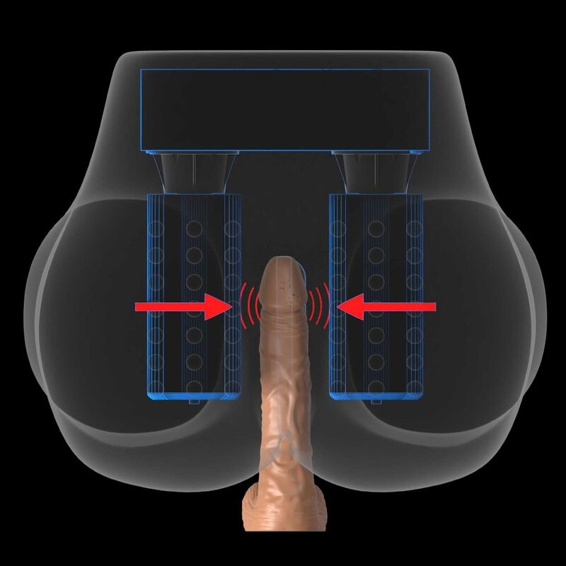 Pdx Elite Mega Masturbator Milk Me Silly Vagina & Ano Brown | Niks.fi verkkokauppa