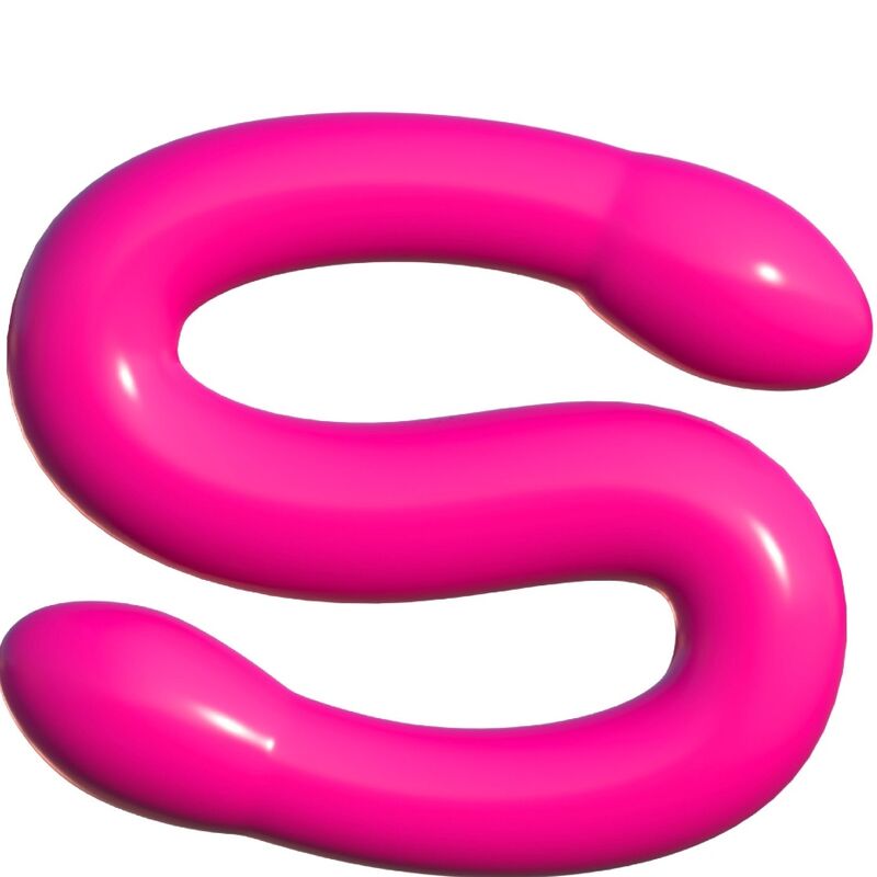Classix Flexible Double Dildo 43.7 Cm Pink | Niks.fi verkkokauppa