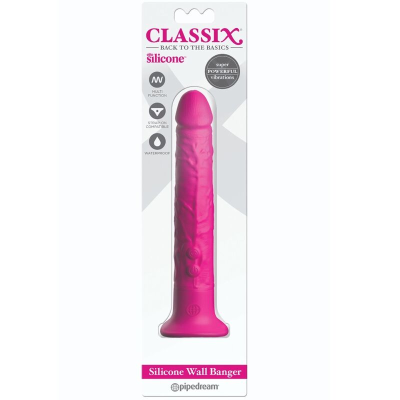 Classix Wall Banger Dildo Silicone 15 Cm Pink | Niks.fi verkkokauppa