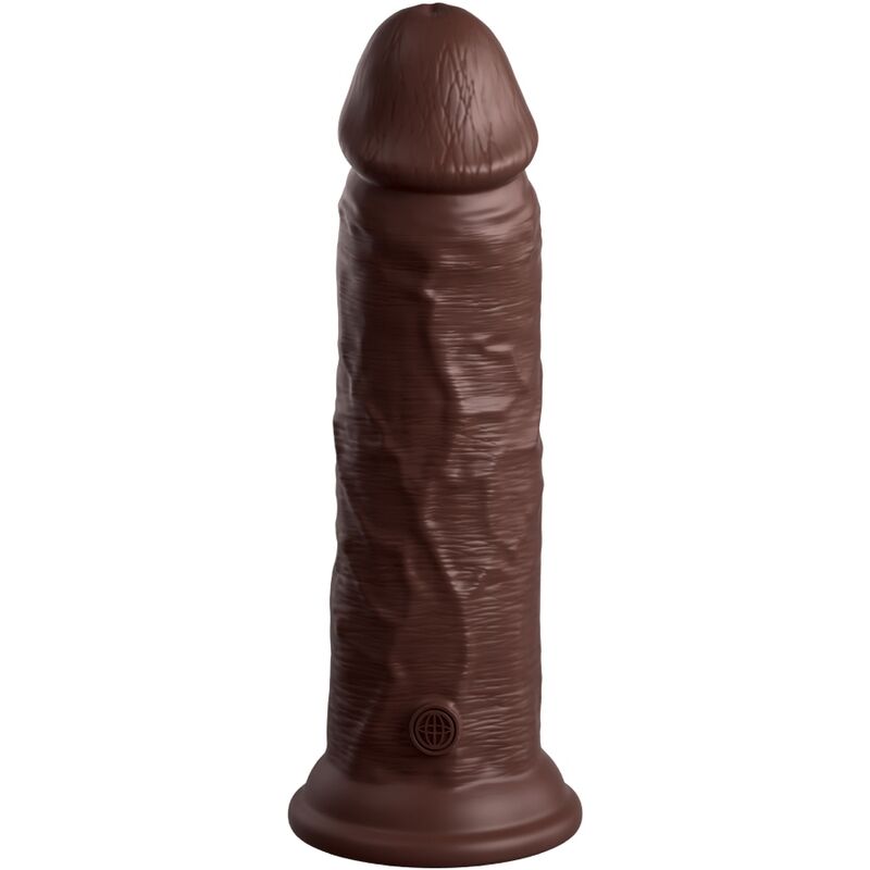 King Cock Elite Realistic Silicone Dildo 20.3 Cm Brown | Niks.fi verkkokauppa