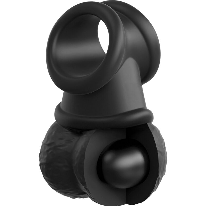 King Cock Elite Ring With Testicle Silicone | Niks.fi verkkokauppa