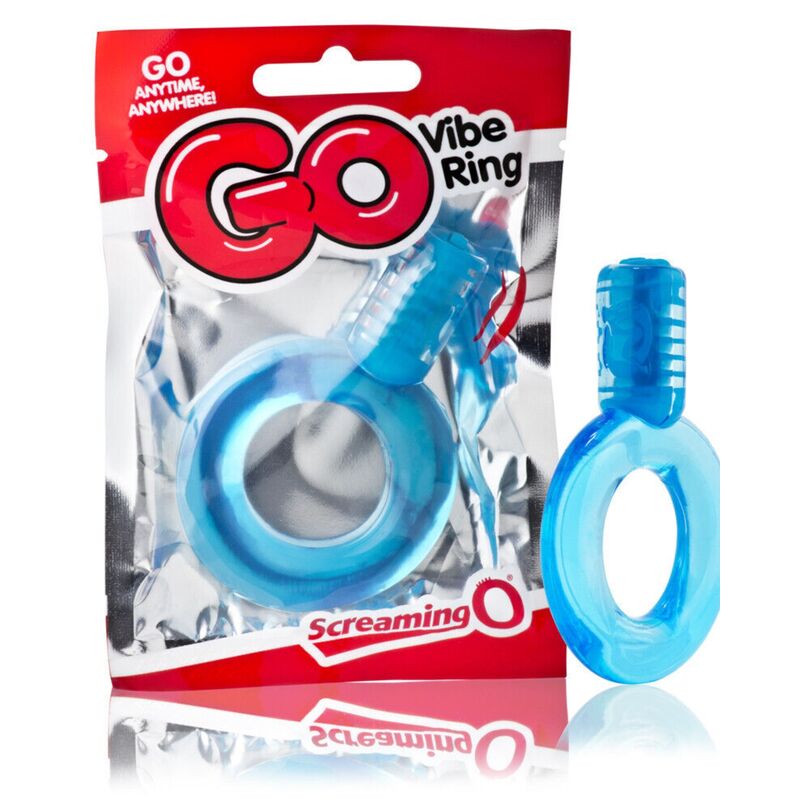 Screaming O Go Blue Vibrating Ring | Niks.fi verkkokauppa