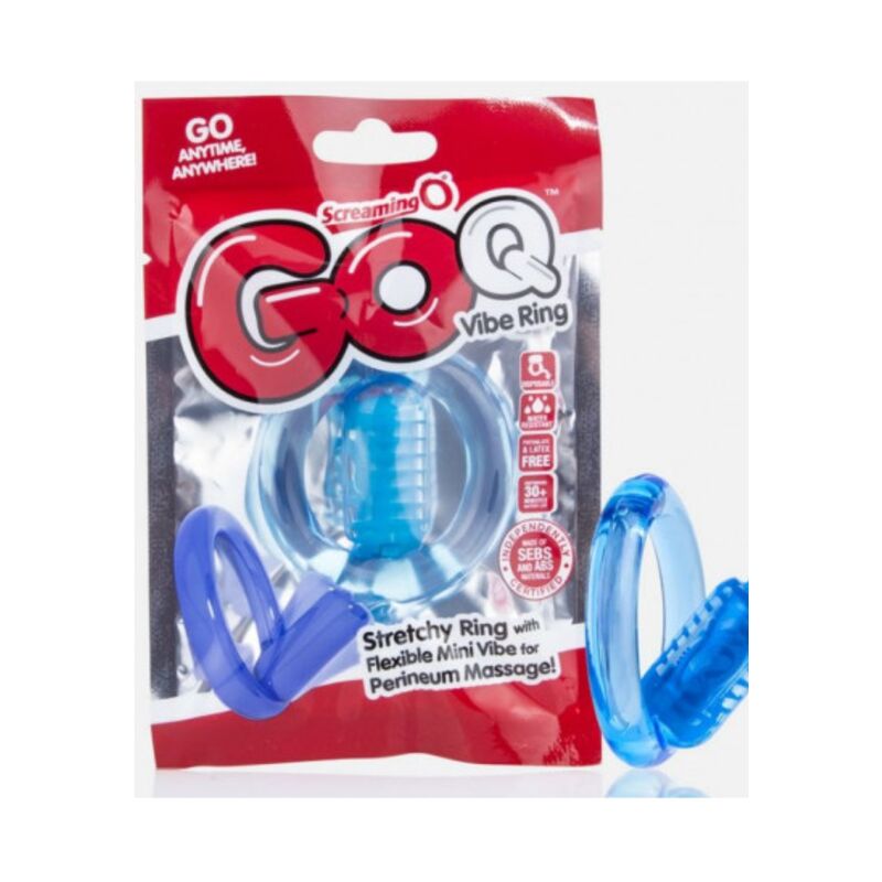 Screaming O Go Q Vibe Transparent Vibratoring | Niks.fi verkkokauppa