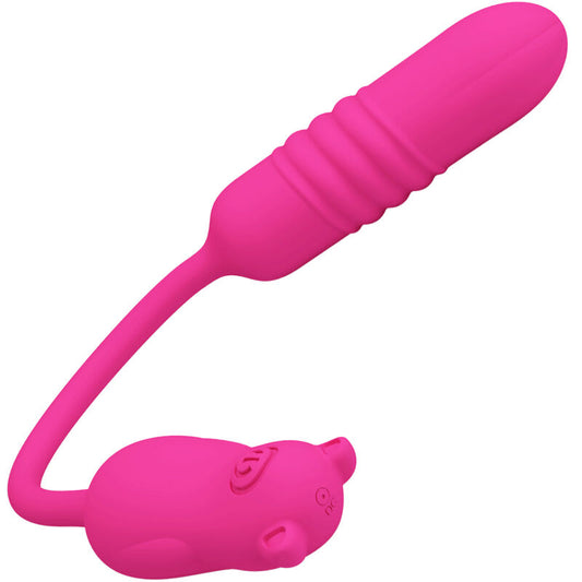 Pretty Love Pink Silicone Vibrating Bullet | Niks.fi verkkokauppa