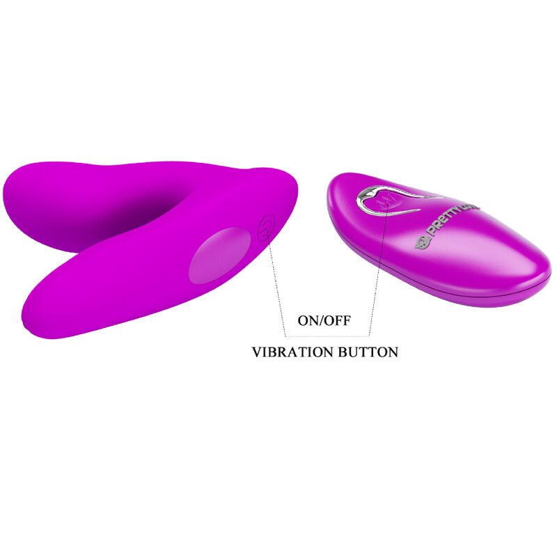 Pretty Love Melvin Clitoris Massager With Remote Control | Niks.fi verkkokauppa