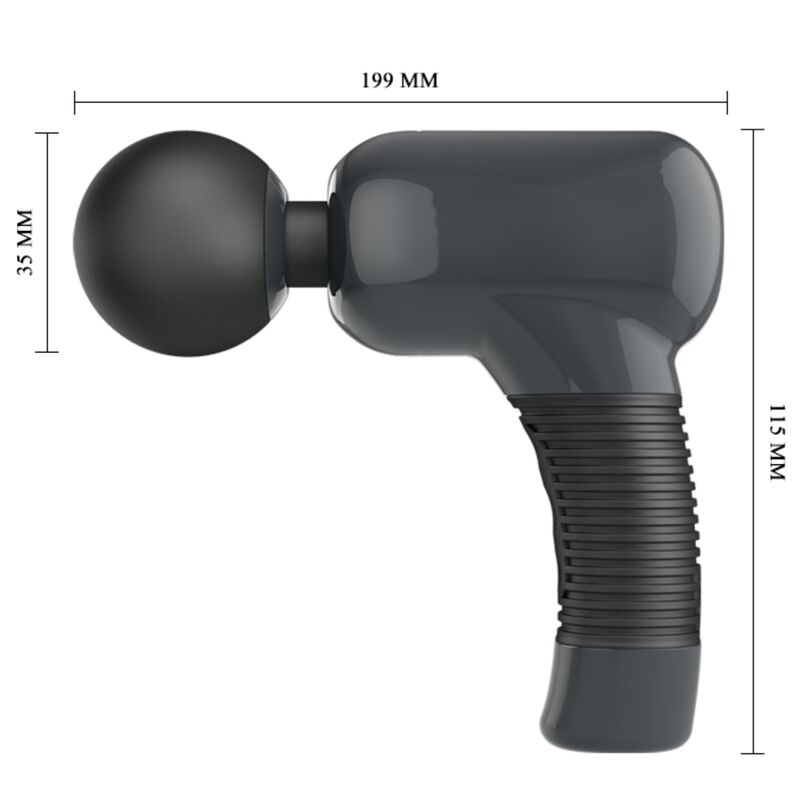 Pretty Love Rechargeable Massager 7 Functions 5 Speeds | Niks.fi verkkokauppa