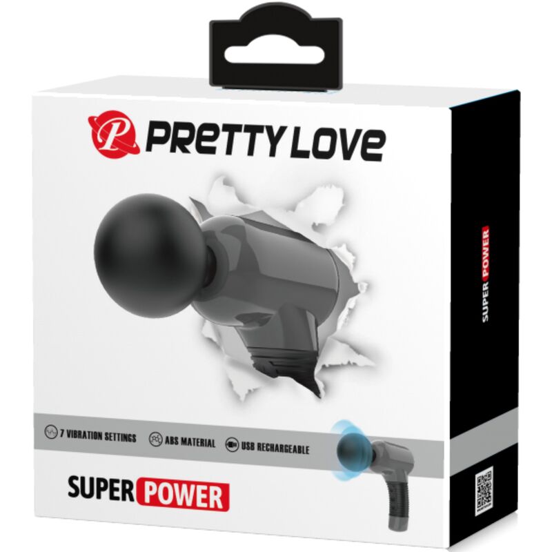 Pretty Love Rechargeable Massager 7 Functions 5 Speeds | Niks.fi verkkokauppa