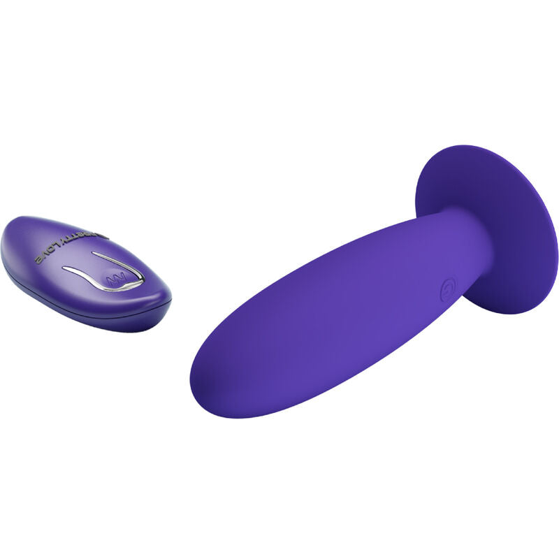 Pretty Love Youth Plug Anal Vibrator Remote Control Violet | Niks.fi verkkokauppa