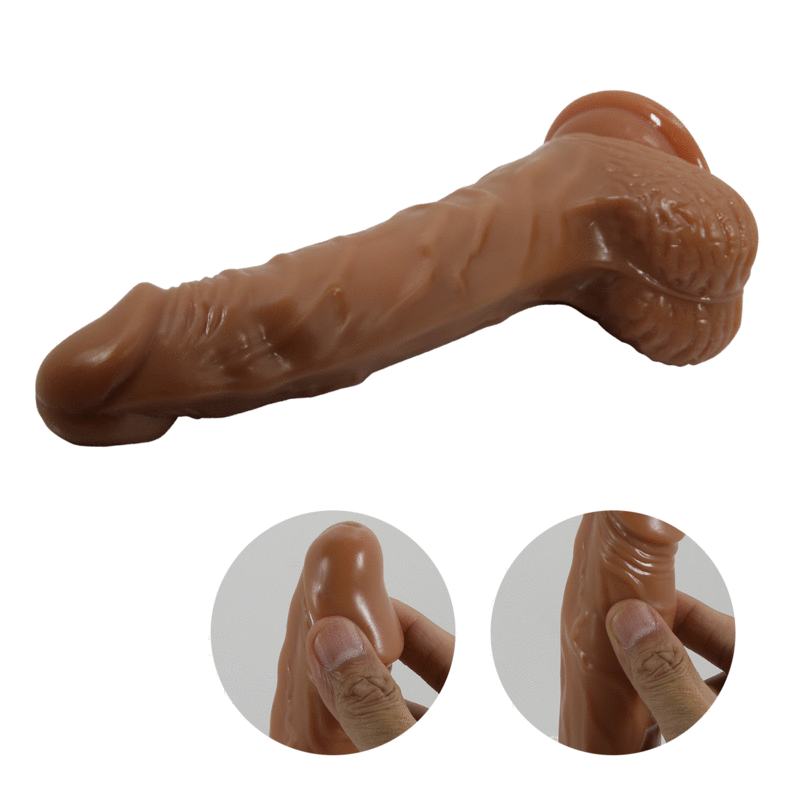 Baile Bodach Realistic Vibrator With Remote Control Suction Cup | Niks.fi verkkokauppa