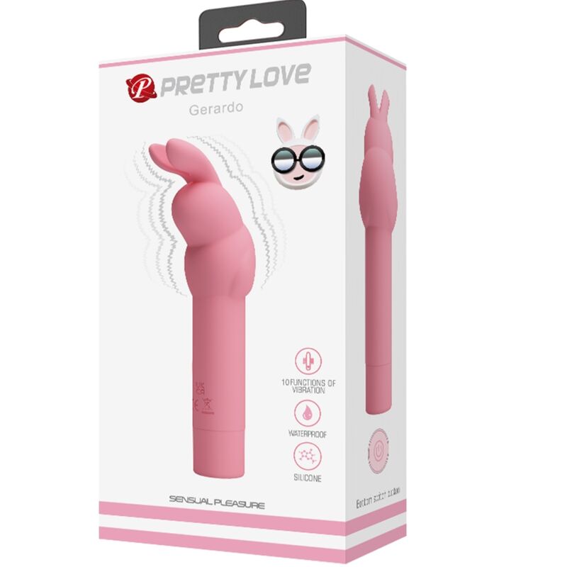 Pretty Love Pink Bunny Vibrator | Niks.fi verkkokauppa