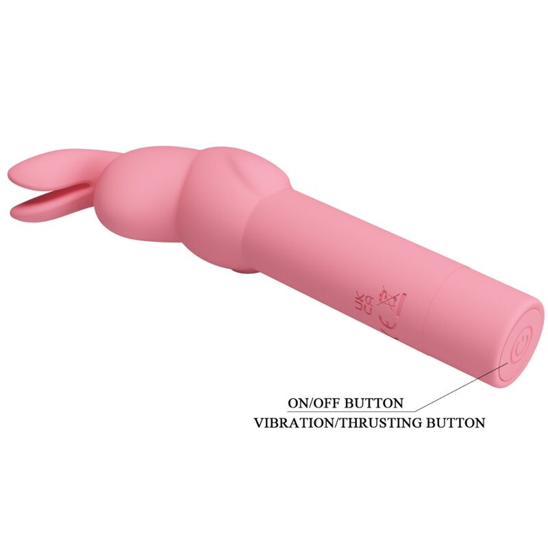 Pretty Love Pink Bunny Vibrator | Niks.fi verkkokauppa