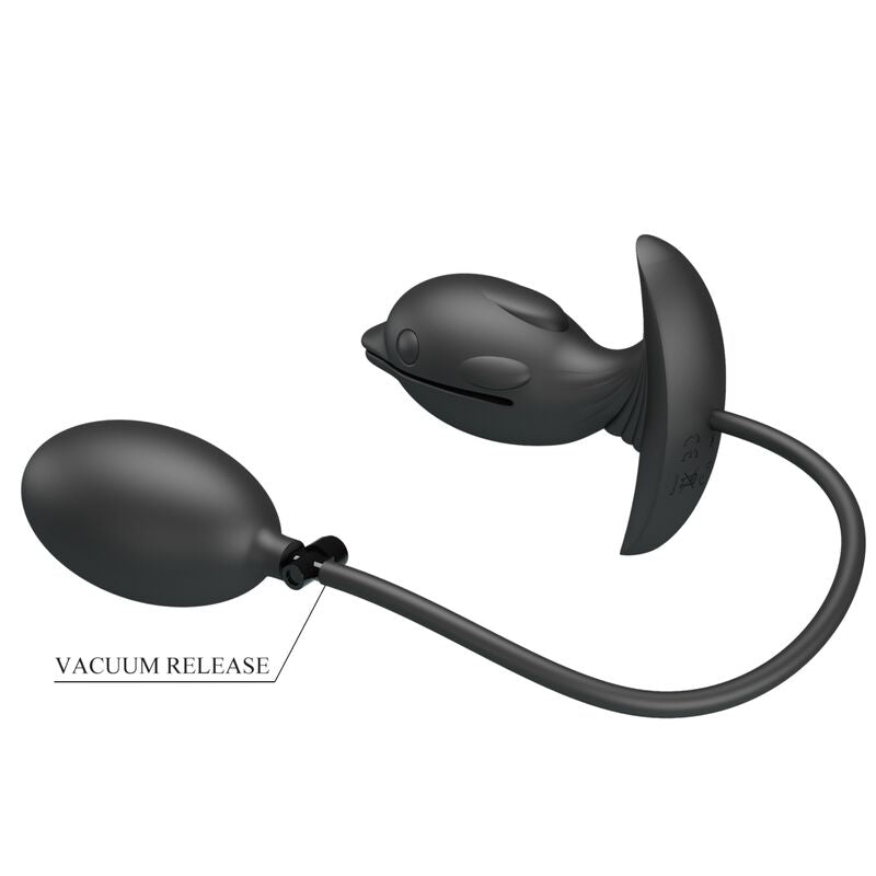 Pretty Love Inflatable & Rechargeable Delfin Anal Plug | Niks.fi verkkokauppa