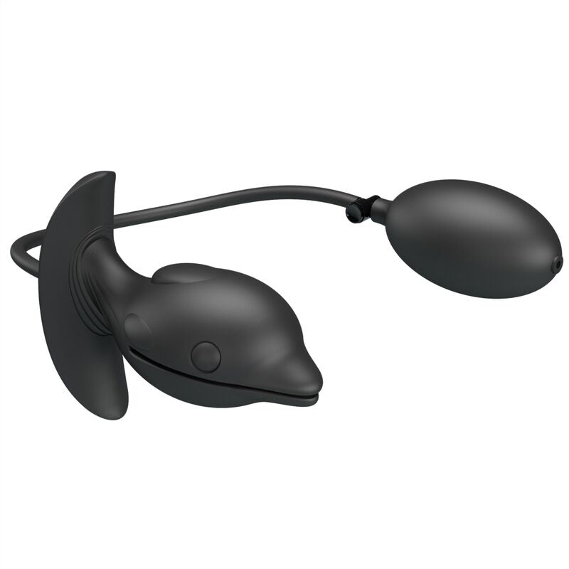 Pretty Love Inflatable & Rechargeable Delfin Anal Plug | Niks.fi verkkokauppa
